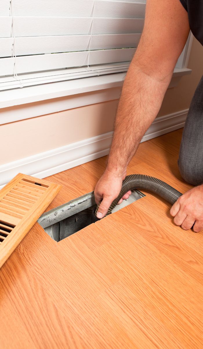 What is the typical job title of a commercial cleaner?